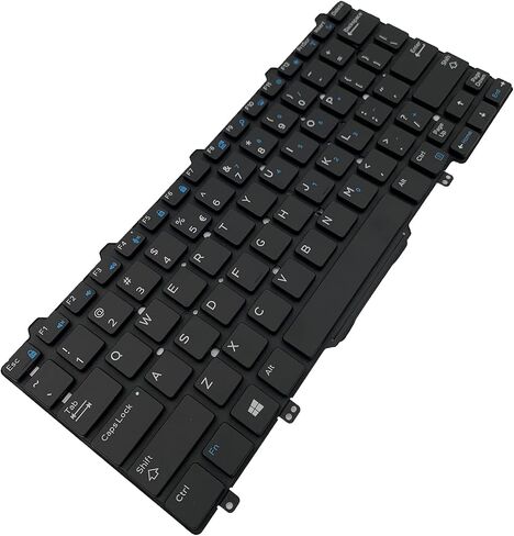 Laptop Replacement US Layout Keyboard for DELL Latitude 7350 5290 E5250 5270 E7270 E7250 7270 MJ8HY 0MJ8HY 0XCD5M Backlit in Saudi Arabia