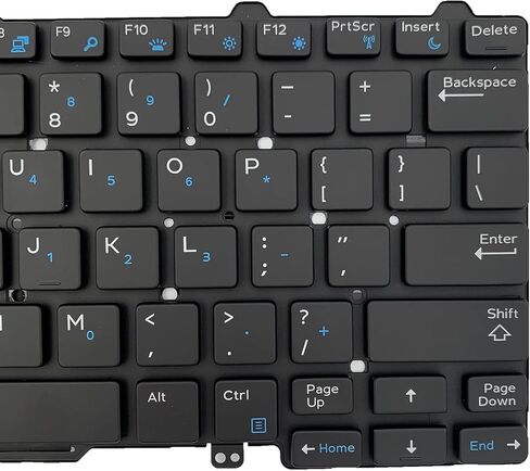 Laptop Replacement US Layout Keyboard for DELL Latitude 7350 5290 E5250 5270 E7270 E7250 7270 MJ8HY 0MJ8HY 0XCD5M Backlit in Saudi Arabia