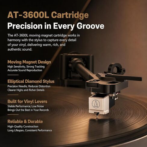 RetroAudio Vinyl Record Player Turntable, 4 Speakers and Amber Lights in Saudi Arabia