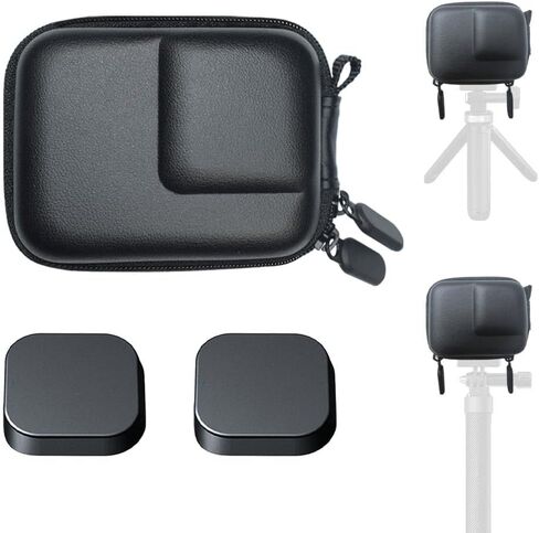 ULBTER Bag Case for GoPro Hero 4K 12 11 10 9 8 11 mini + Lens Cap [1+2Pack] in Saudi Arabia