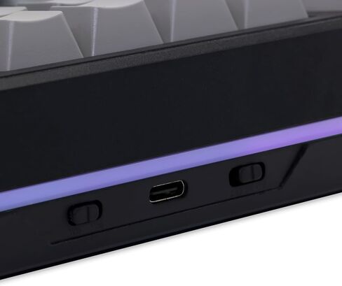 لوحة مفاتيح ميكانيكية لاسلكية ثلاثية الوضع Impact80، سلكية USB-C، حامل حشية 87 مفتاحًا قابل للتبديل السريع، شريط إضاءة RGB، بطارية 8000 مللي أمبير، لوحة مفاتيح RS8 متوافقة مع QMK/VIA لنظام التشغيل Windows/Mac (Pro Forest) in Kuwait
