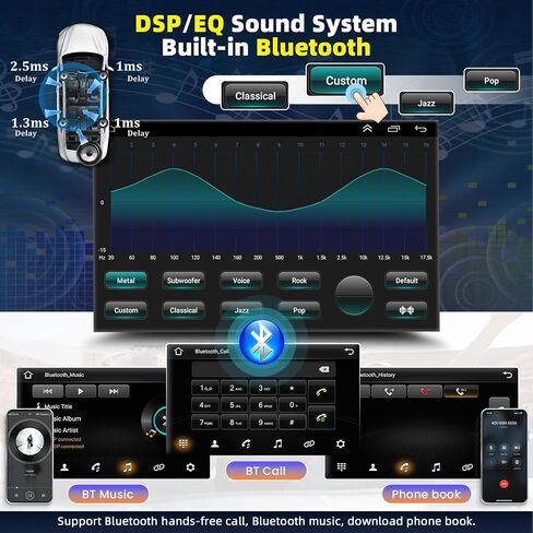 7'' Android Car Upgrade Stereo for Mazda B3000 B4000 1999-2009 Double Din in Kuwait