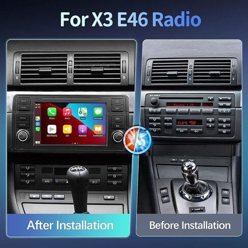 7" Linux IPS CarPlay Android Auto for BMW E46 3 Series 1999-2005 in Saudi Arabia
