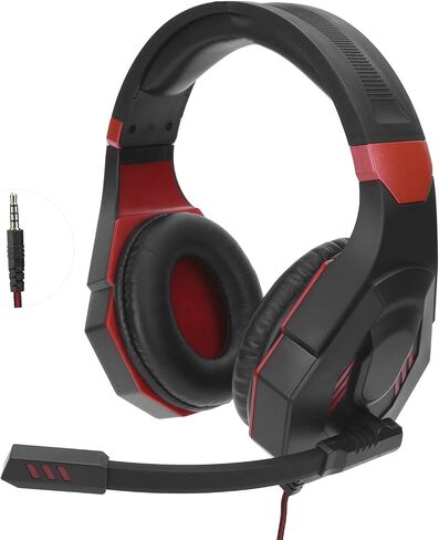 Pissente PC Gaming Headset with 50mm Drivers, 3.5mm Wired in Kuwait