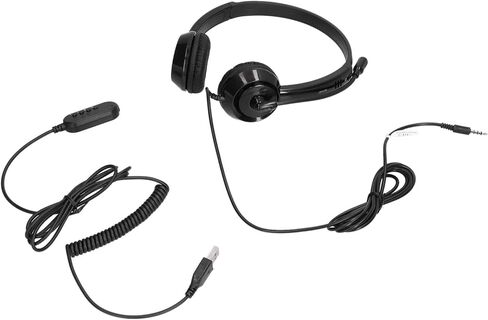 Pissente Customer Service Computer Headset, USB 2.0 Brass Shielded in Kuwait