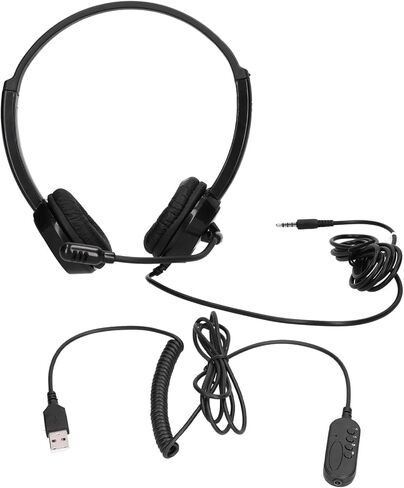 Pissente Customer Service Computer Headset, USB 2.0 Brass Shielded in Kuwait