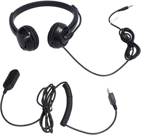 Pissente Customer Service Computer Headset, USB 2.0 Brass Shielded in Kuwait