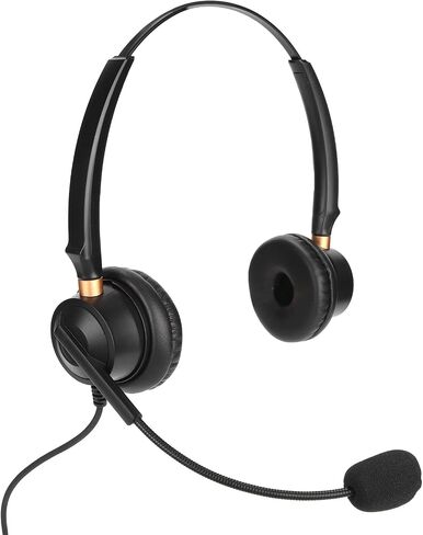 Pissente Binaural Headset with Noise Canceling Mic, RJ9 150Ω in Kuwait