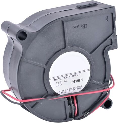 D06F-12SH 6cm 60mm Blower 60x60x23mm DC12V 0.21A 2 Wire Humidifier Atomizer Centrifugal Turbo Cooling Fan in Kuwait