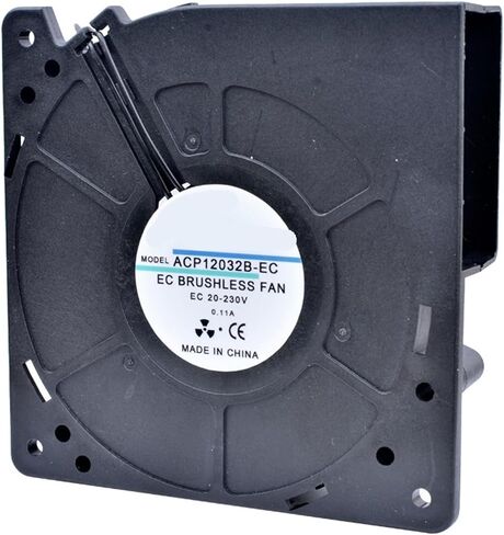 Brushless Turbo Fan Cooling DC20V AC110V 120V 220V 240V Ball Bearing 2 Wires 70mm 7530 97mm 9733 120mm 12032 Size Optional in Kuwait