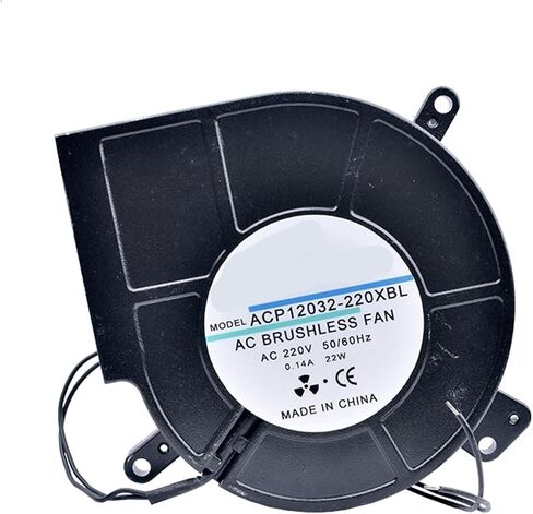 ACP-12032-220XBL 120X120X32MM 110V 220V High Temperature Resistant Centrifugal Turbo Blower Cooling Fan AC Aluminum Frame in Kuwait