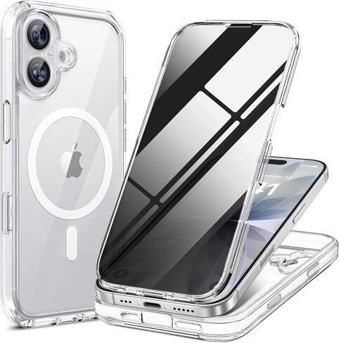 Miracase for iPhone 17 Pro Privacy Series Case, Magsafe, Deep Blue in Kuwait