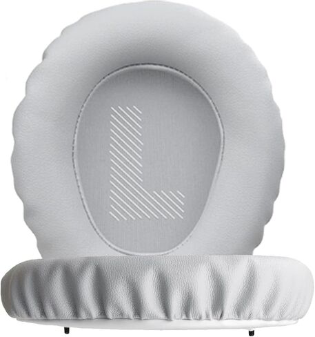 Replacement Ear Pads, Compatible with JBL Quantum 100/Quantum 350 Headphones, Made of Soft Protein Leather and Memory Foam, Replacement Ear Pads for Repair Accessories (Titanium Color) in Saudi Arabia