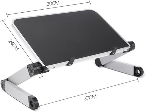 SUPVOX Adjustable Laptop Stand with Ventilation, Portable Iron Desk Riser in Kuwait