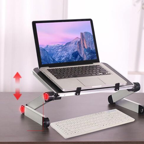 Adjustable Laptop Stand with Vented Ergonomic Design for Tablet in Kuwait