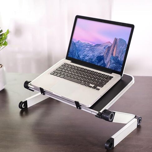 Adjustable Laptop Stand with Vented Ergonomic Design for Tablet in Kuwait