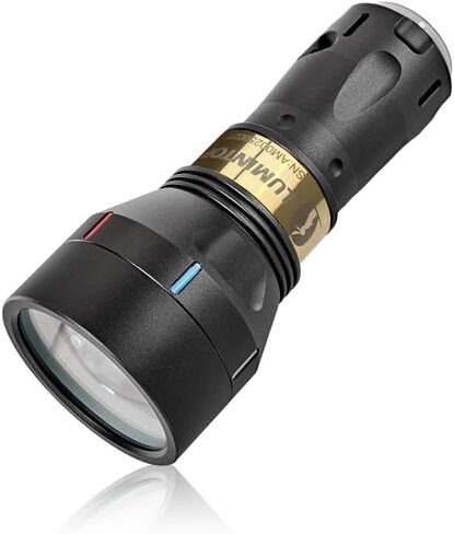 LUMINTOP Thor II V2.0 LEP Flashlight - 1700m Long-Range Beam, Tail Switch, Compact Rechargeable Powered Light in Saudi Arabia