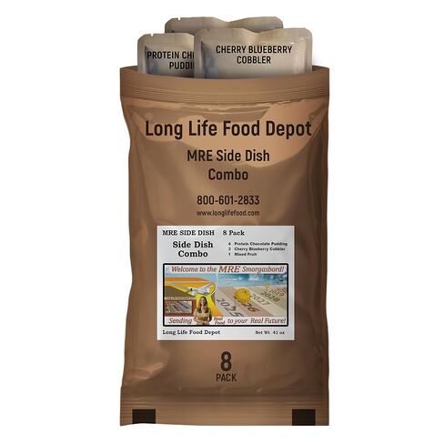 Long Life Food Depot MRE Side Dish Combo (8-Pack), Long Shelf Life in Saudi Arabia