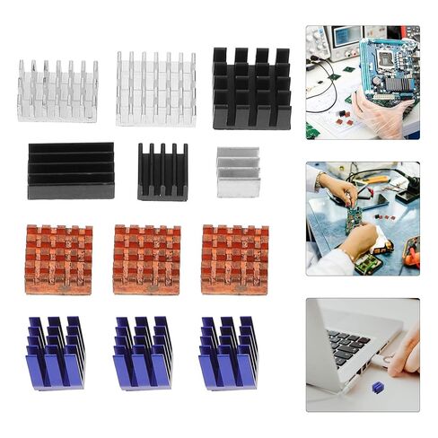 12pcs 12pcs Blend Materials Heatsink Kit for Single-Board Computer 3b in Kuwait