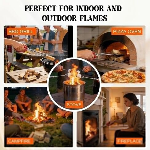 Mini Fire Stick Kit with Fire Starter & Tongs, 4'' Kiln-Dried Pine Firewood in Saudi Arabia