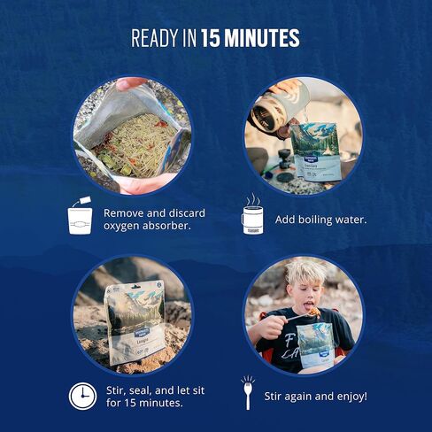 Backpacker's Pantry Shepherd's Potato Stew with Beef - Freeze Dried Backpacking & Camping Food - Emergency Food - 27 Grams of Protein, Gluten-Free - 1 Count (Pack of 2) in Saudi Arabia