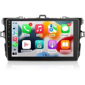 Car Radio Stereo for Toyota Corolla 2009 2010 2011 2012 2013, 9 Inch Touch Screen Wireless CarPlay Android Auto, GPS AM FM Radio/SWC Bluetooth Linux in Kuwait