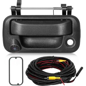 Rear Tailgate Handle Backup Camera Compatible with with 2005-2014 Ford F150, 2008-2016 F250 F350 F450 F550 Super Duty, 2007-2010 Explorer, 170° Viewing Angle, Replace# 8L3Z9943400AC in Saudi Arabia