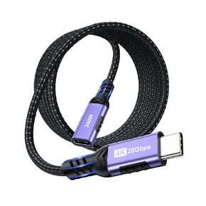 USB C Extension Cable 10ft, USBC 3.2 Male to Female Extension Cable in Saudi Arabia