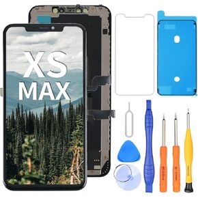 Ayake Screen Replacement for iPhone Xs Max, 6.5-inch FHD Display and Touch Digitizer Full Assembly (Face ID, 3D Touch, True Tone) in Saudi Arabia