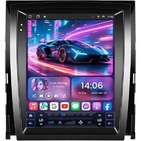 [8Core 4G+64G] Car Radio for Cadillac ATS XTS SRX CTS 2013-2018: 9.7" HD Touch Screen Stereo Replacement with Wireless Carplay Android Auto 5G WiFi GPS Bluetooth FM AM RDS DSP SWC in Saudi Arabia