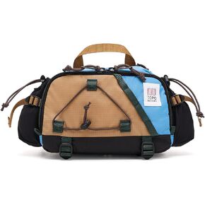 مجموعة Topo Designs للجنسين Mountain Hydro Hip Pack باللون الأسود/المحايد مقاس واحد in Saudi Arabia