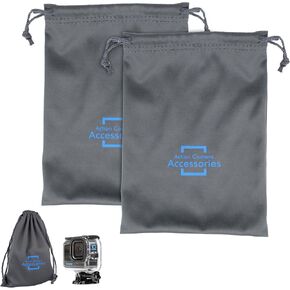 GEPULY 2-Pack Drawstring Bag for Camera Case,Dustproof Storage Pouch Holder in Saudi Arabia