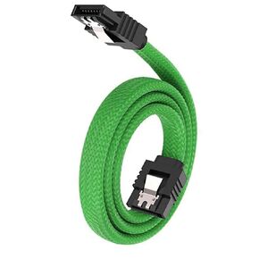 SATAIII Serials Cable 50cm Nylons Braideds Sleeve AntiTangle with Locking Mechanism for Builds in Saudi Arabia