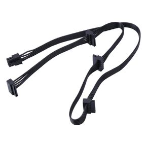 6Pin to 4 Hard Drive HDDs Power Cable for RM550x RM650x RM750x RM850x RM1000x Modular Power Supply Cord Port Multiplier in Saudi Arabia