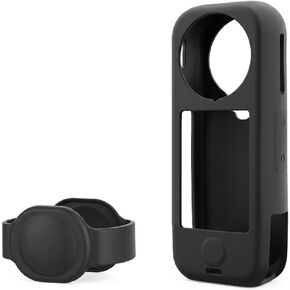 Silicone Cases Lens Covers and Lanyard Accessories for Insta360 X4 Air Camera in Kuwait