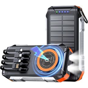Solar Power Bank 48000mAh 15W Magnetic Wireless PD22.5W USB-C Phone Charger in Kuwait