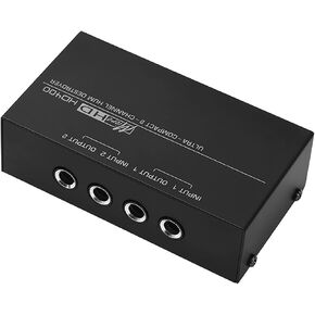 Ultra-Compact Hum Destroyer 2-Channel Hum Eliminator Noise Filter with 1/4 Inch TRS Inputs Outputs in Saudi Arabia
