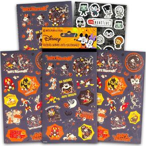 Mickey & Minnie Halloween Stickers Bundle - 4 Sheet Trick or Treat Goodies in Saudi Arabia