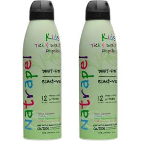 Natrapel Kids Tick & Insect Repellent, DEET-Free, Scent Free, 6 oz (2 Pack) in Saudi Arabia