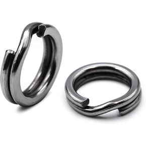 Natufish Split Rings Heavy Duty 50Pcs for Saltwater Fishing in Kuwait