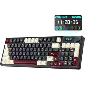 KEMOVE K94 Tri-Mode Mechanical Gaming Keyboard with Display and Knob in Saudi Arabia