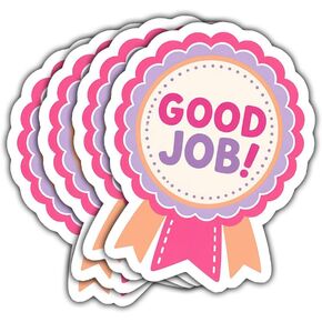 (3Inch) 4Pcs Good Job Stickers, Teacher Reward Stickers for Students in Saudi Arabia