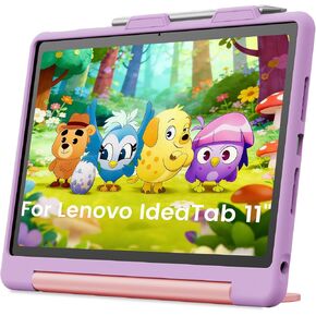 INFILAND Kids Case for Lenovo Idea Tab 11 Inch 2025 (TB-336ZU/TB-336FU)/Moto Pad 2026, Durable Soft Shockproof Stand Protective Cute Cover with Handle for Boys Girls(Sky Blue-Mint) in Saudi Arabia