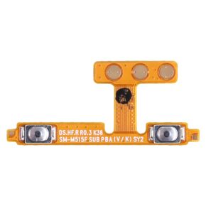 Volume Button Flex Cable for Galaxy A12/A13/A14/M51/M52/M53 SM-A125/A127/A135/A137/A145/A146/M515/M526/M536 in Saudi Arabia