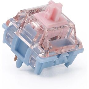 مفتاح لوحة مفاتيح Gateron Melodic Clicky، 5-Pin 60gf Clicky/Speed ​​Typing/Gaming/Pre-Lubed (90 قطعة، مفاتيح Gateron Melodic) in Kuwait