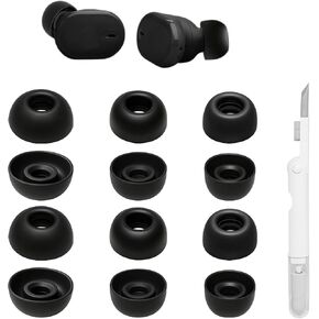 Replacement Ear Tips for JBL Tune Buds 2 /Tune Buds - Black in Saudi Arabia