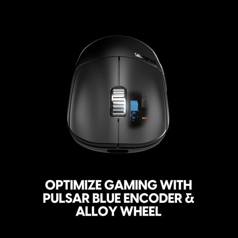 Pulsar Gaming Gears X2 v3 ES Wireless Gaming Mouse, Mini, Black in Saudi Arabia