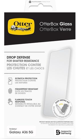 OtterBox Samsung Galaxy A36 5G Glass Screen Protector in Kuwait