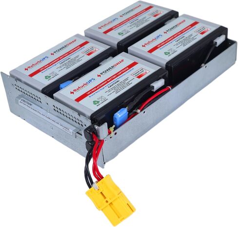 Replacement Battery Cartridge for APC 911-0132 Model, APC RBC133 Compatible, Plug and Play Ready in Kuwait