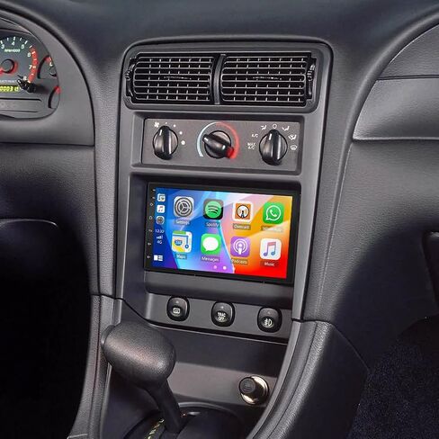 Android 14 Double Din Car Stereo Upgrade for 2001-2004 Ford Mustang Radio in Kuwait